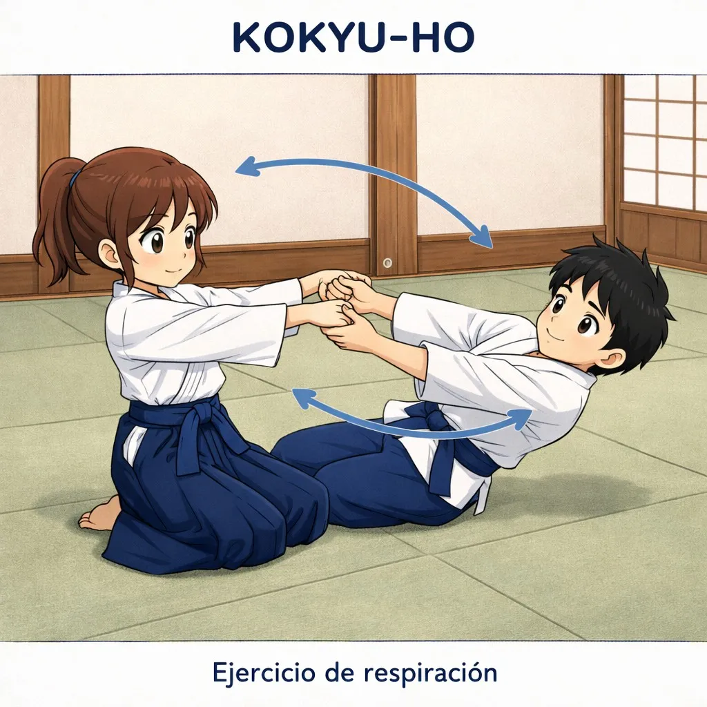 Ilustración de Kokyu ho